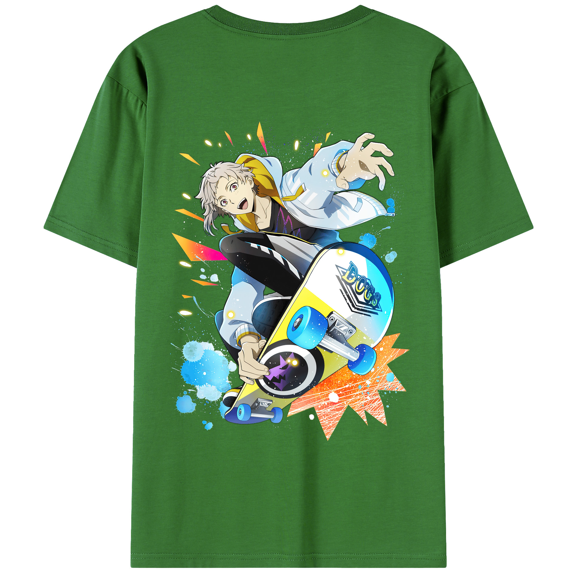 （画像用） 文豪ストレイドッグス Bungo Stray Dogs レディース半袖Tシャツ(バックプリント)